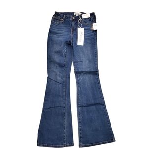 Women's Blue Flared Jeans